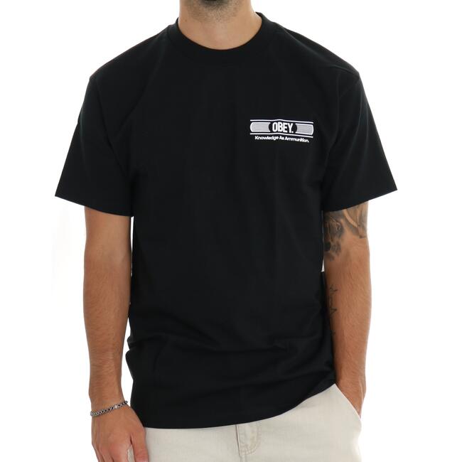 T-SHIRT KNOWLEDGE OBEY - Mad Fashion | img vers.650x/